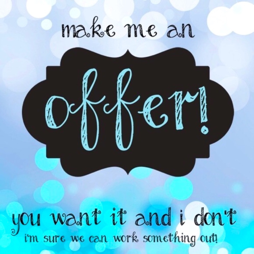 Make me an offer!